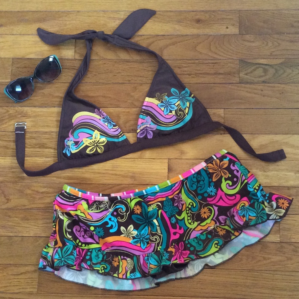 💗 BOGO 💗 Hawaiian Print Bikini